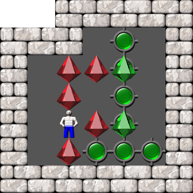 Sokoban Choriban Levels level 12